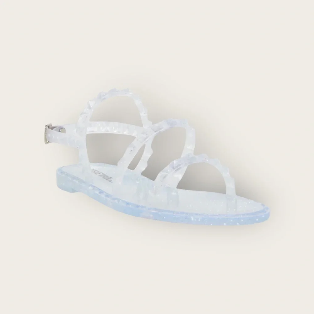 Steve Madden Jtravelj Silver Studded Strap Sandals